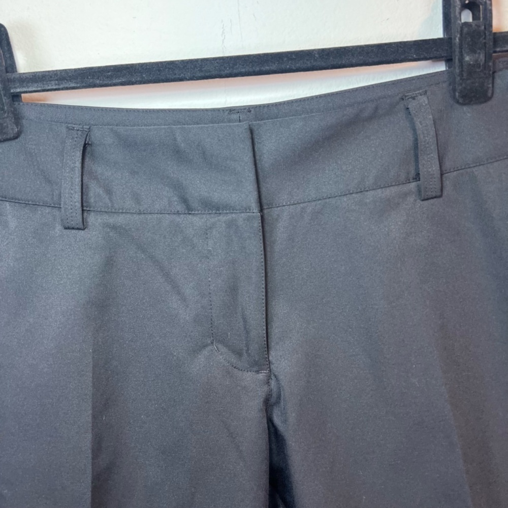 Adidas Women’s Climalite Bermuda Golf Shorts Black Pockets Stretch Athletic Sz 4 - Picture 2 of 11